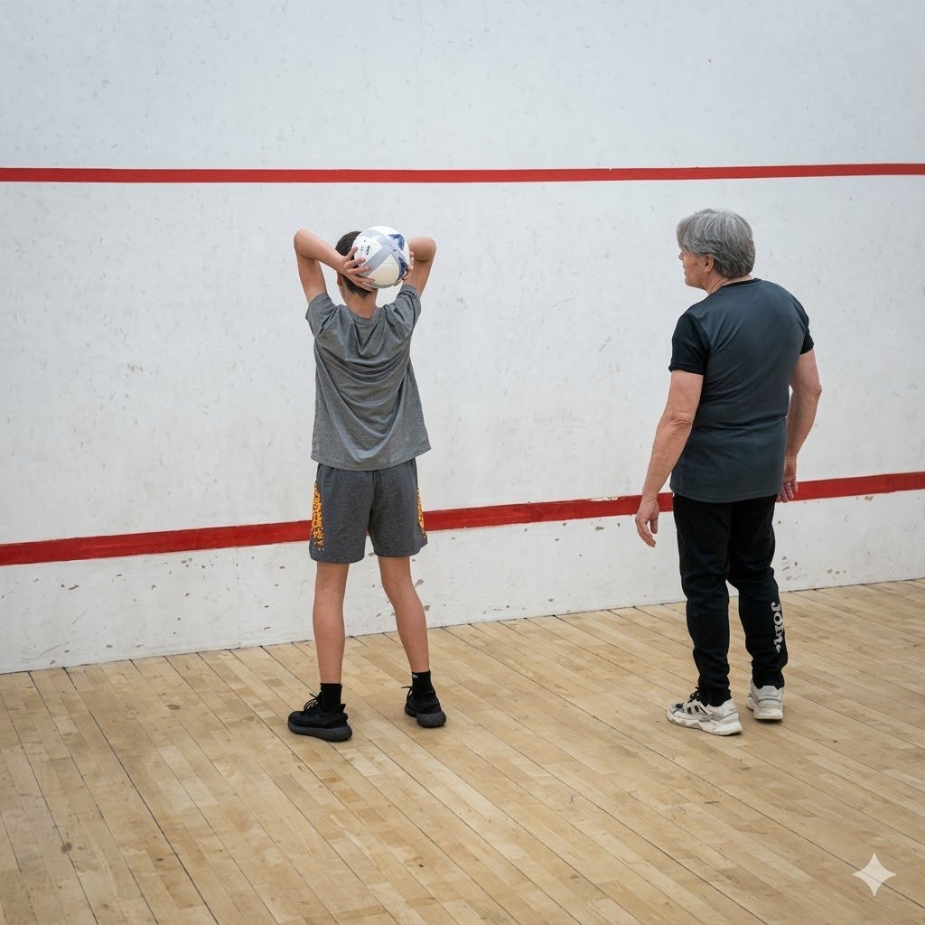 Long Throw Coach in-person coaching session