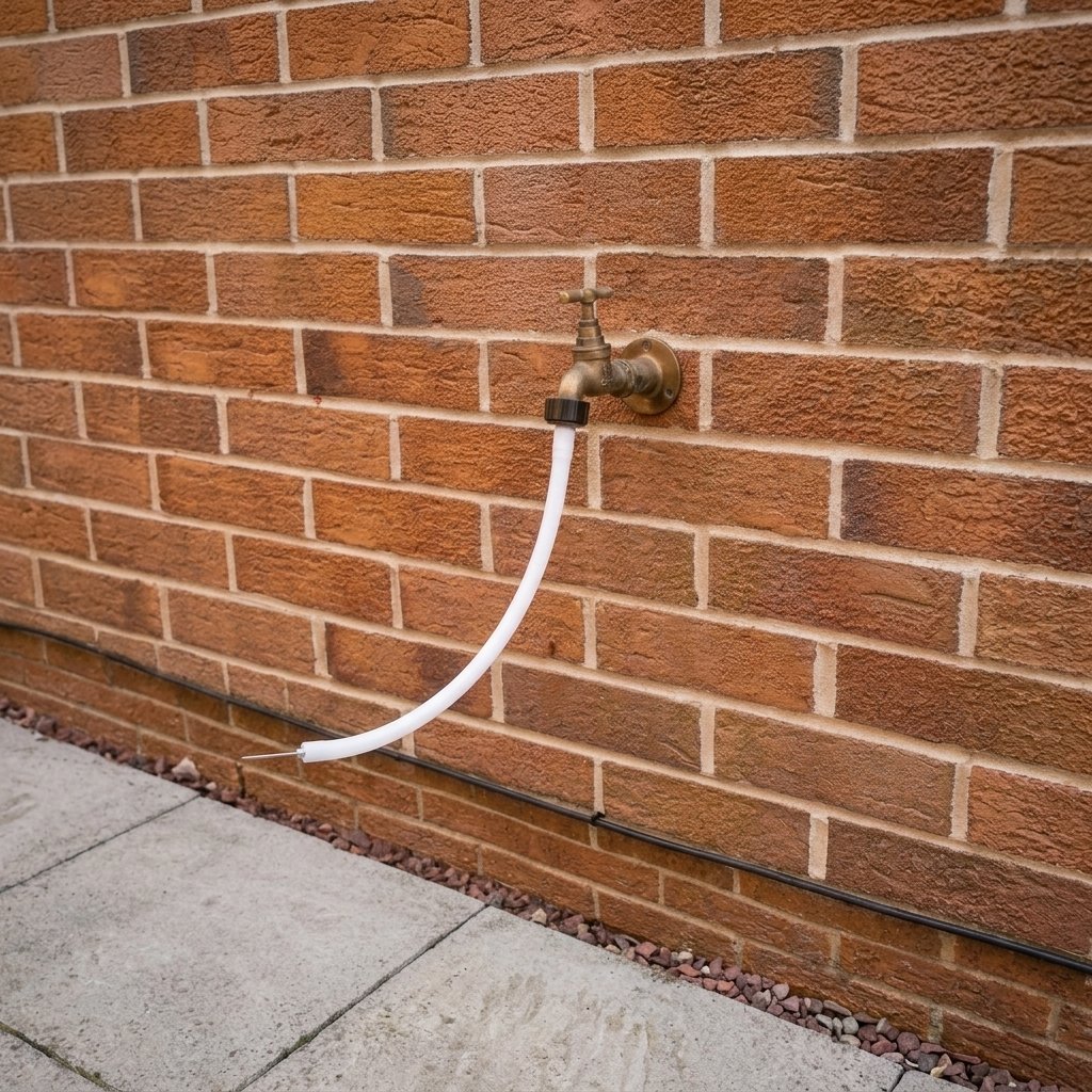 Long Throw Coach Tap Adapter - For Outdoor Taps